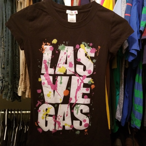 Las Vegas Paint Splatter Graphic Tee - Picture 4 of 4